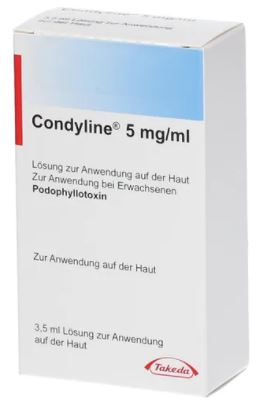 КОНДИЛИН (подофиллотоксин) / CONDYLINE (podophyllotoxin)