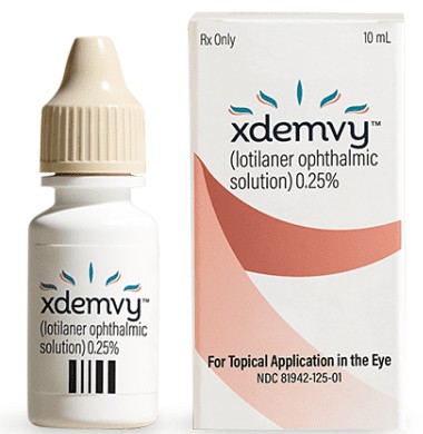 ,  (  ) / XDEMVY (lotilaner ophthalmic solution)