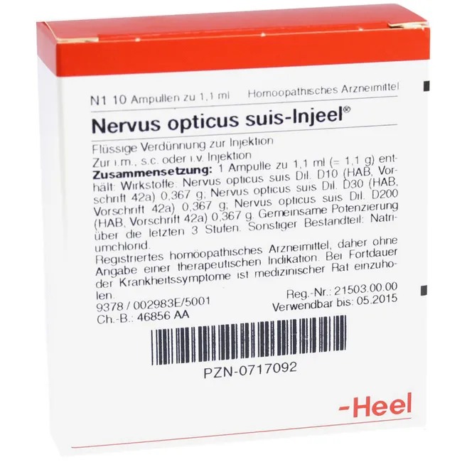  c -  / Nervus Opticus suis-Injeel ampoules