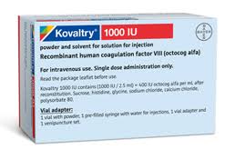  (  VIII) / KOVALTRY (Antihemophilic Factor Recombinant)