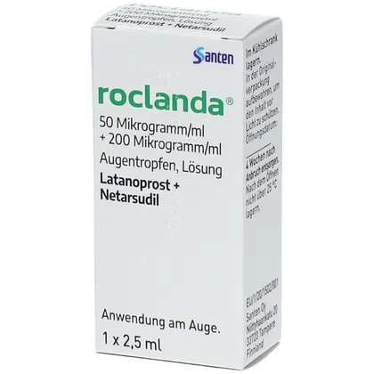  (  ) / ROCLANDA (Latanoprost and Netarsudil)