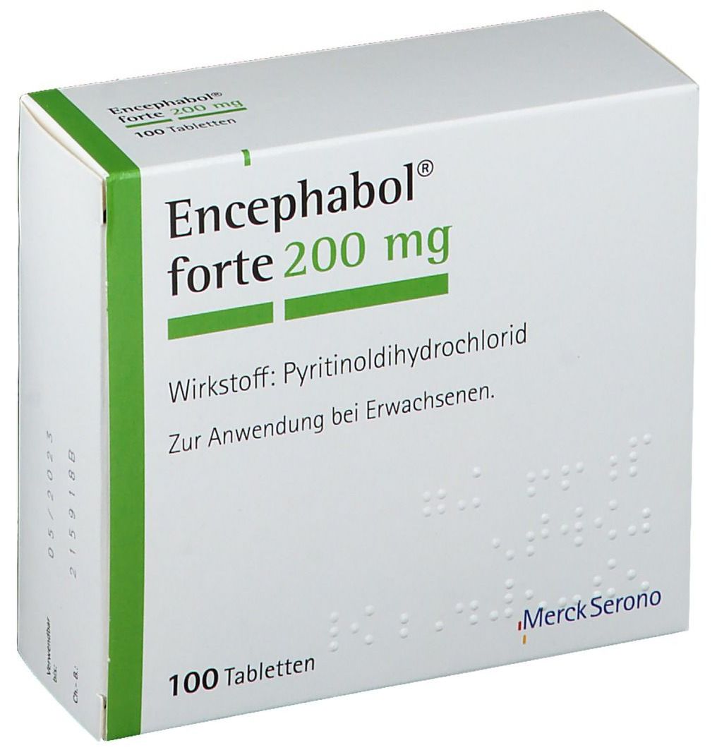 ЭНЦЕФАБОЛ Форте таблетки (Пиритинол) / ENCEPHABOL Forte (Pyritinol)