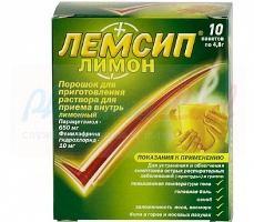  (+) / LEMSIP (paracetamo+phenylephrine) 