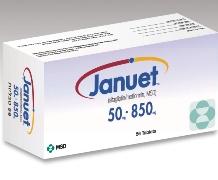  (+) / JANUET (metformin+sitagliptin)