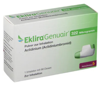    ( ) / EKLIRA GENUAIR INHALER (aclidinium bromide)