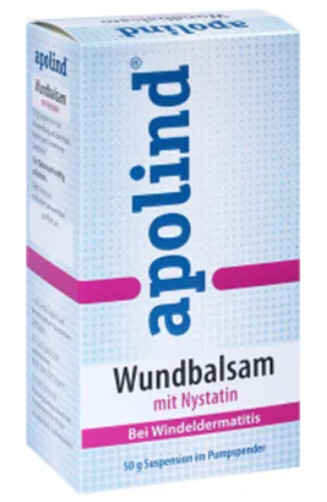 АПОЛИНД бальзам для ран (нистатин, оксид цинка) / APOLIND wound balm (nystatin, zinc oxide)