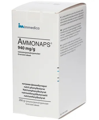  ( ) / AMMONAPS (Natriumphenylbutyrat)