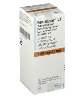  LT (+) / MADOPAR LT (levodopa+benserazide) 