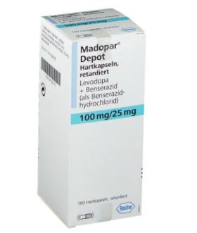   (+) / MADOPAR Depot (levodopa+benserazide) 