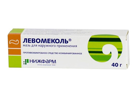  (+) / LEVOMECOL (dioxomethyltetrahydropyrimidine+chloramphenicol)