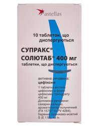   () / SUPRAX SOLUTAB (cefixime)