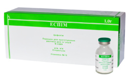 ЭСПИМ (цефепим) / ESPIM (cefepime)