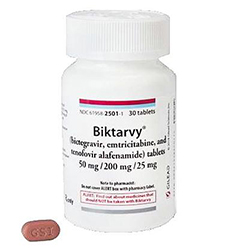  (, ,  ) / BIKTARVY (bictegravir, embitcitabine, tenofovir alafenamide)