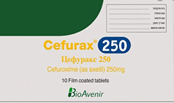  () CEFURAX (Cefuroxime)