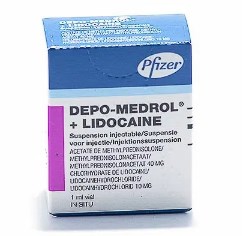   +  1CC ( , )/DEPO MEDROL+LIDOCAIN 1CC (Lidocaine Hydrochloride, Methylprednisolone) 