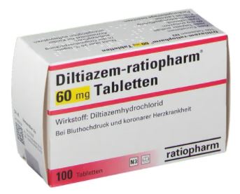 ДИЛТИАЗЕМ-ратиофарм / DILTIAZEM-ratiopharm