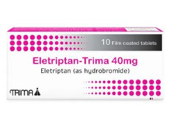  -  ( ) / ELETRIPTAN - TRIMA (eletriptan hydrobromide)